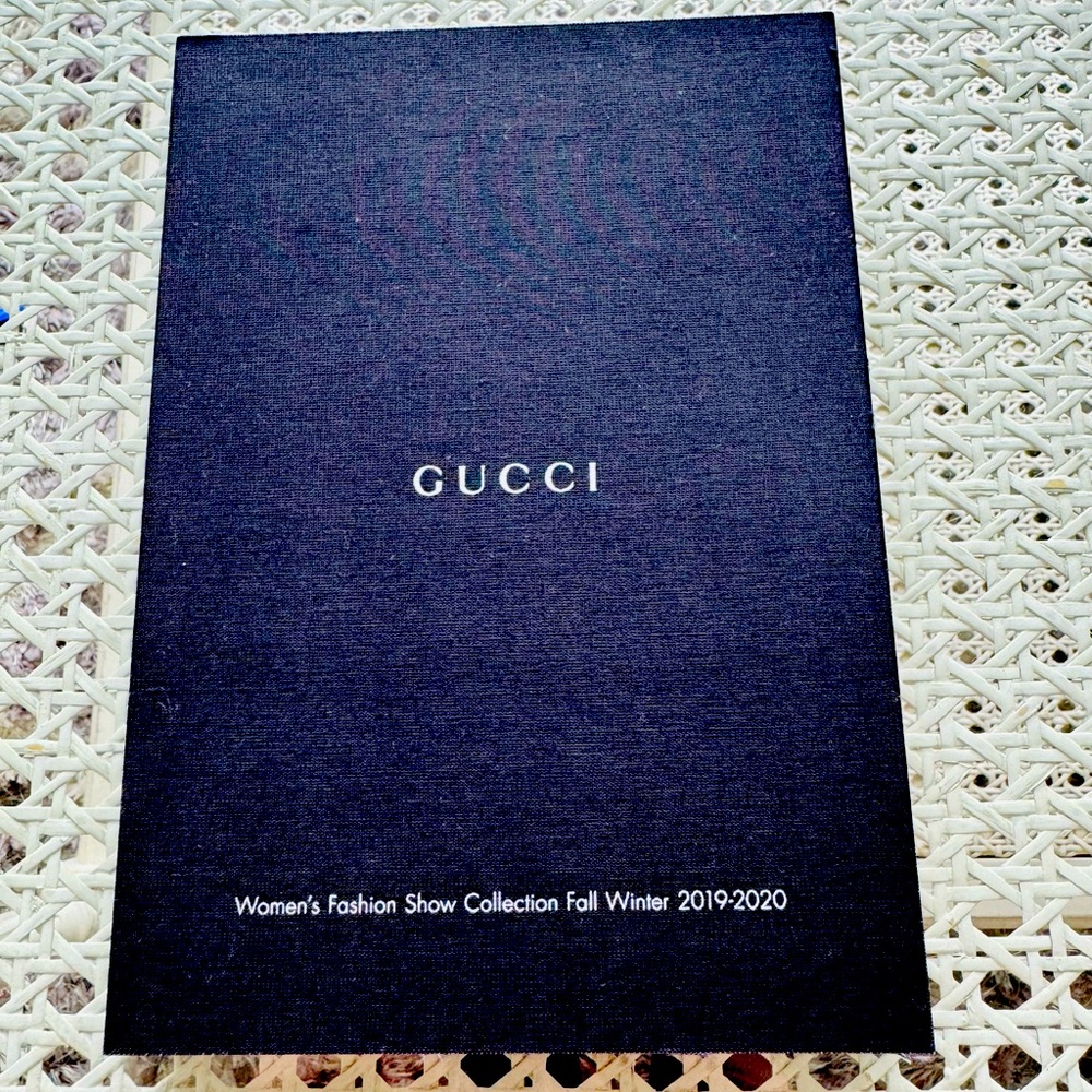 GUCCI RARE Fabric Hardcover Collectable❤️💚